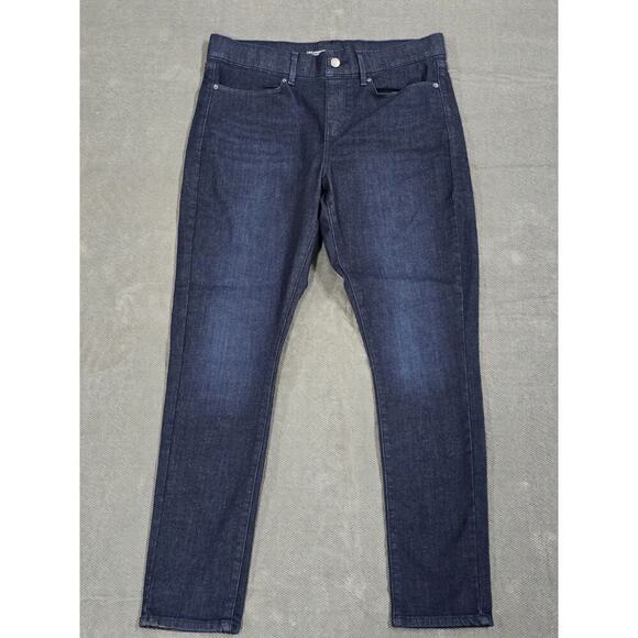 Signature Levi Strauss Shaping Women’s Jeans Size 12 W31 Pull-On Skinny Blue - Picture 1 of 6